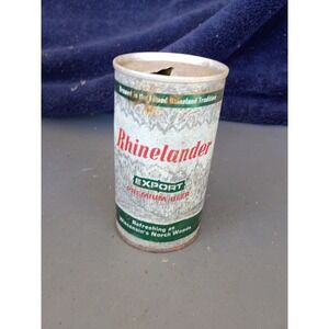 Rhinelander Export Premium Huber Brewing Co Steel Pull Tab 1950-70